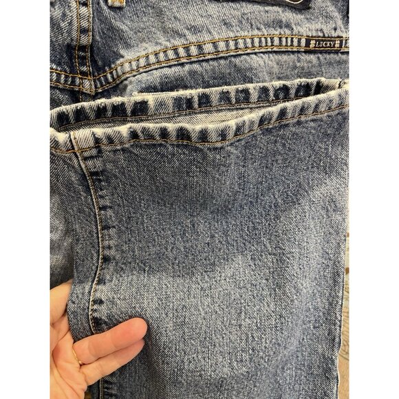 Lucky Brand Dungarees Jeans Mens 38 Blue Made in USA 100% Cotton Classic Fit - Picture 8 of 14